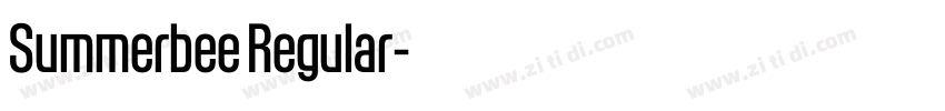 Summerbee Regular字体转换 Summerbee Regular字体转换